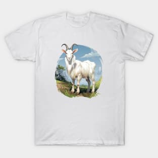 White Goat T-Shirt